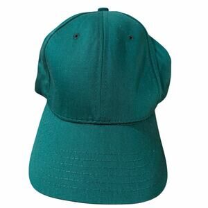 Rare Vtg American Needle Augusta National Caddie Hat Unmarked Masters Green ANGC
